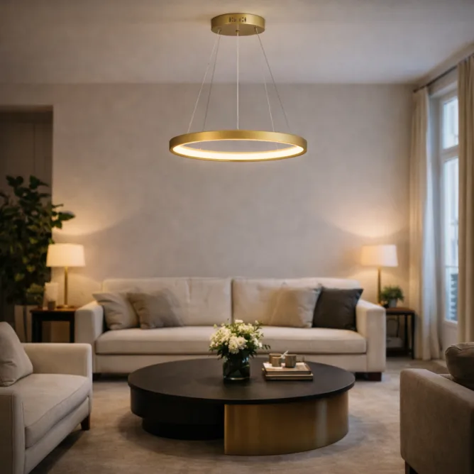 SOLEA 61 LUSTER 25W 3000/4000K ZLATO — slika 2