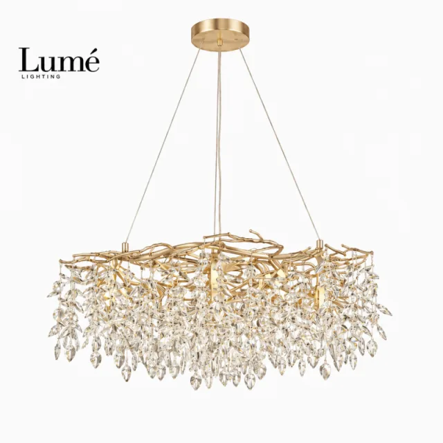 LUNA 329 LUSTER 10*G9 MESING