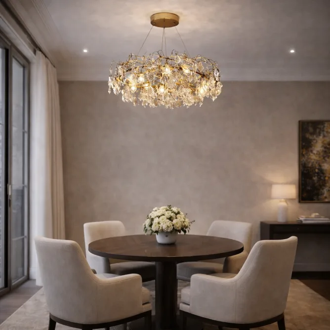 LUNA 326 LUSTER 7*G9 BRONZA — slika 4