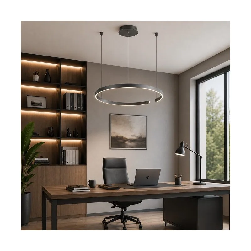 SOLEA 44 LUSTER 48W 3000/4000/6000K SIVA DIMABILAN — slika 2