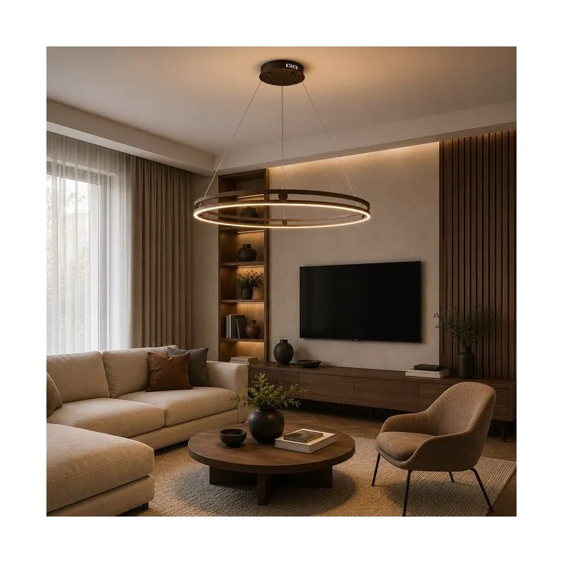 SOLEA 14 LUSTER 48W 3000/4000/6000K BRAON — slika 2