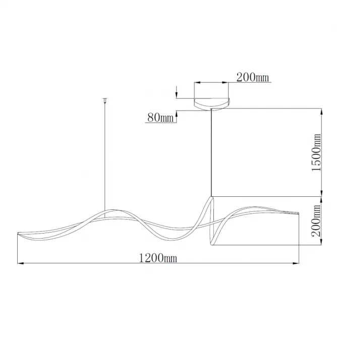 SOLEA 12 LUSTER 24W 3000K BELA — slika 3