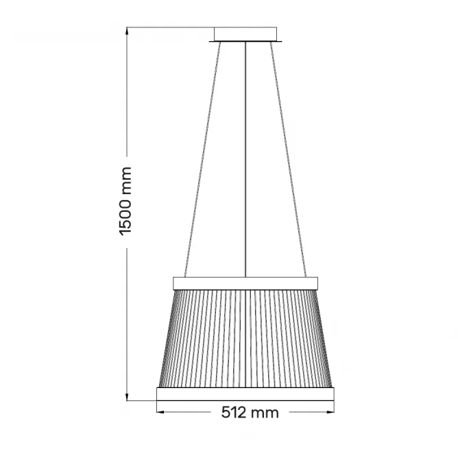 LUNA 318 LUSTER 50W 3000/4000/5700K CRNI — slika 3