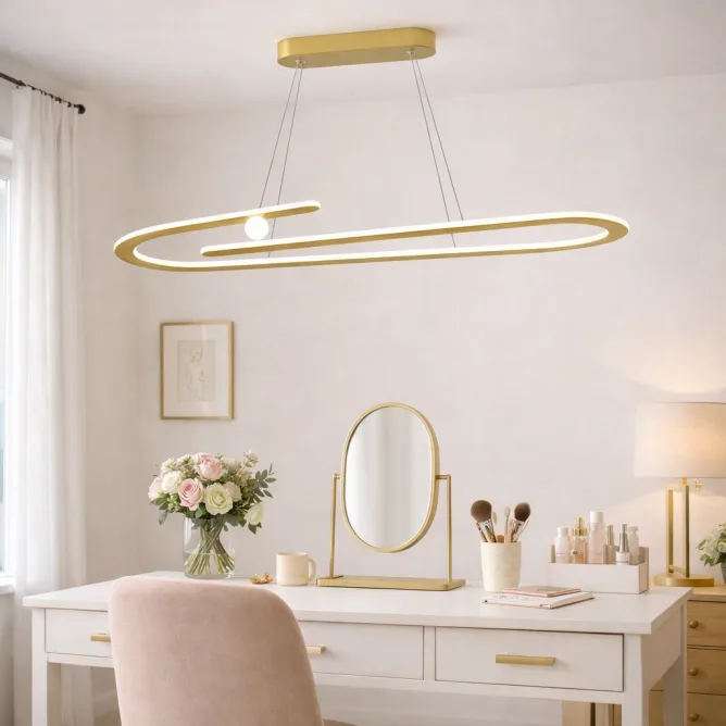 LUNA 265 LUSTER 60W 3000K MESING — slika 2