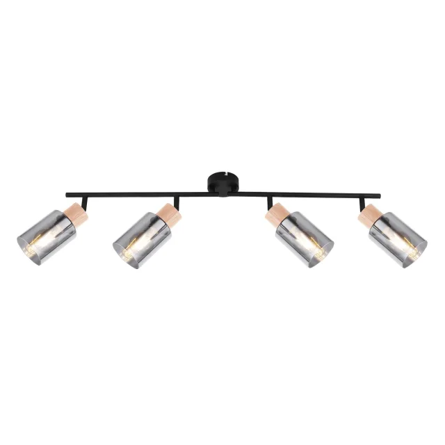 Spot lampa FE705-4 BK+WD