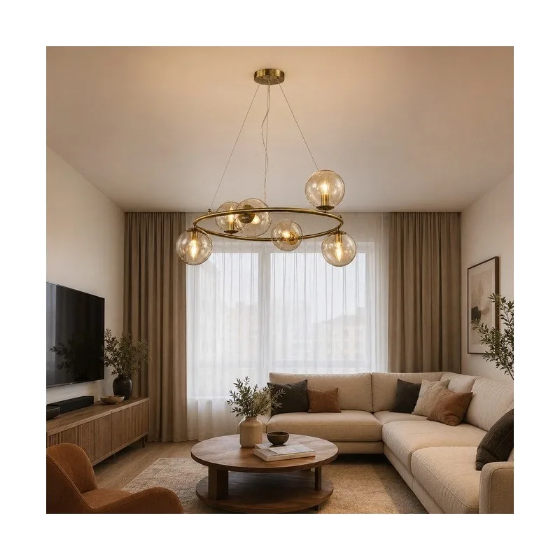 VESTA 604 LUSTER 6*E14 MESING — slika 2