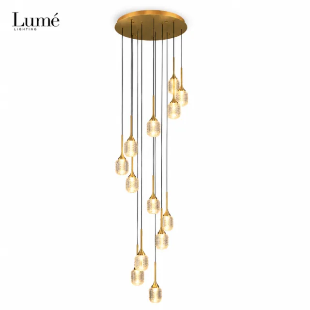 ARIA 37 LUSTER 53W 3000K ZLATO