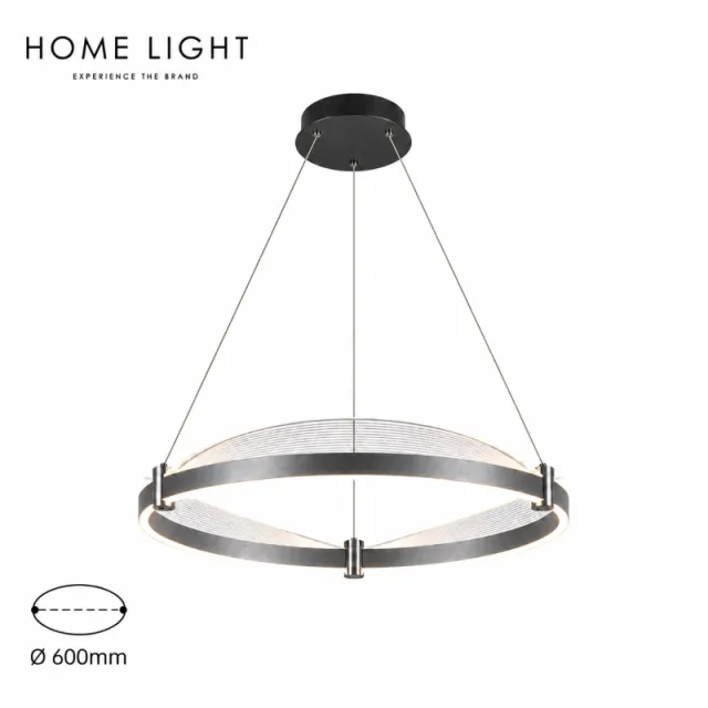 VESTA 620 LUSTER 60W 3000K SIVA/BRAON