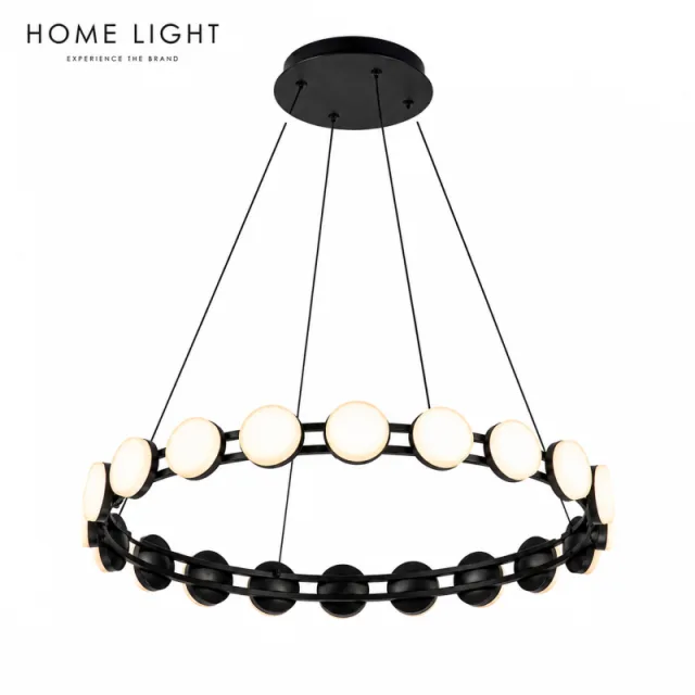 LUNA 226 LUSTER 61W 3000K CRNA