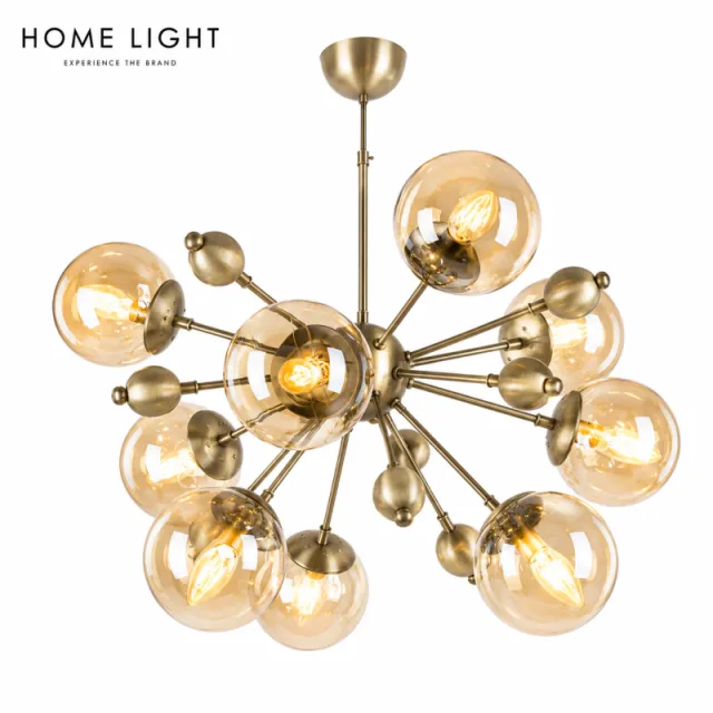 KIRPI 19129 LUSTER 9*E27 HROM