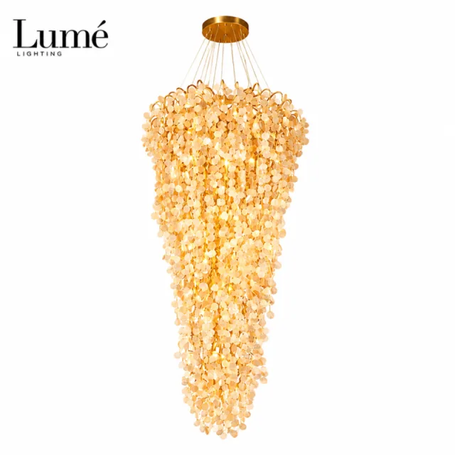 LUNA 205 LUSTER 25*G9 BRONZA