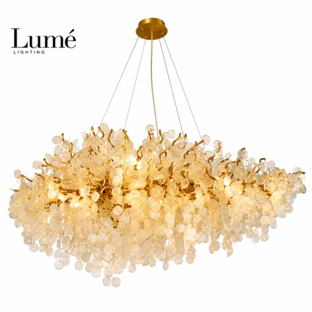 LUNA 204 LUSTER 20*G9 BRONZA