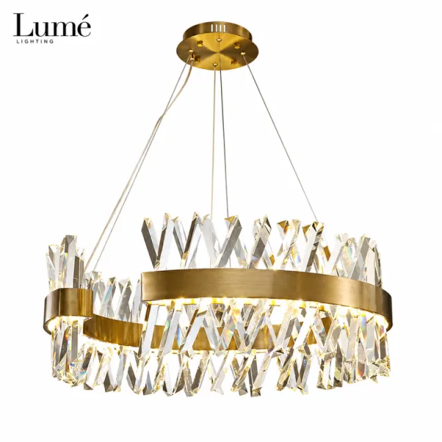 BELORE 4 LUSTER LED 50W 3000K ANTIQUE MESING