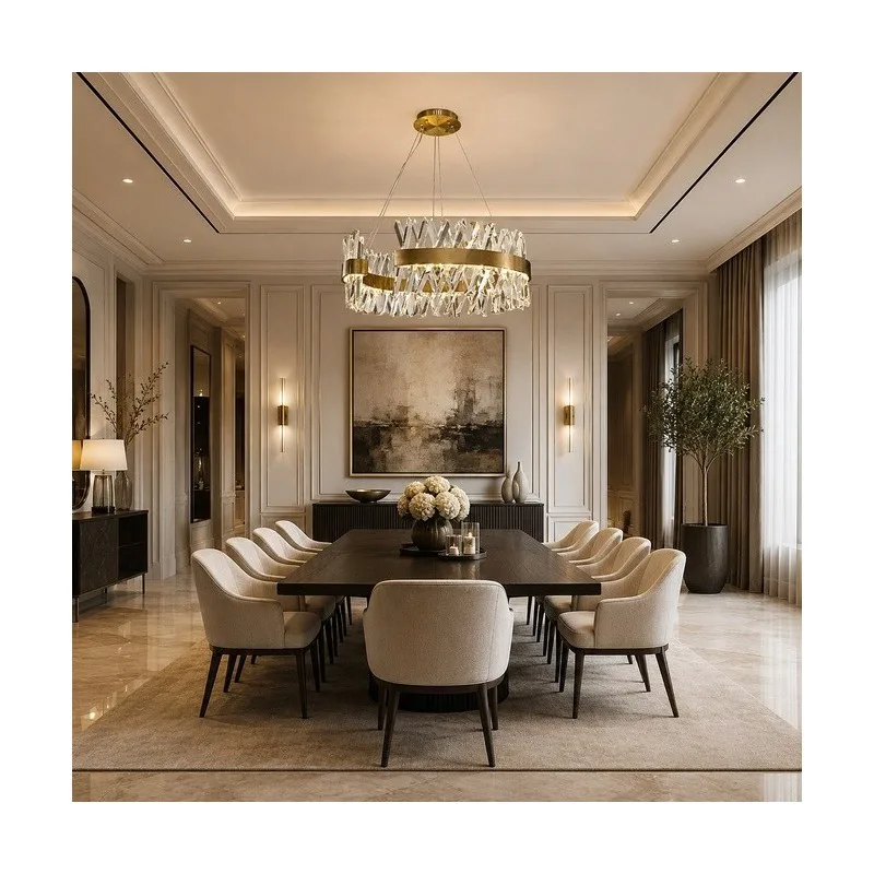 BELORE 4 LUSTER LED 50W 3000K ANTIQUE MESING — slika 2
