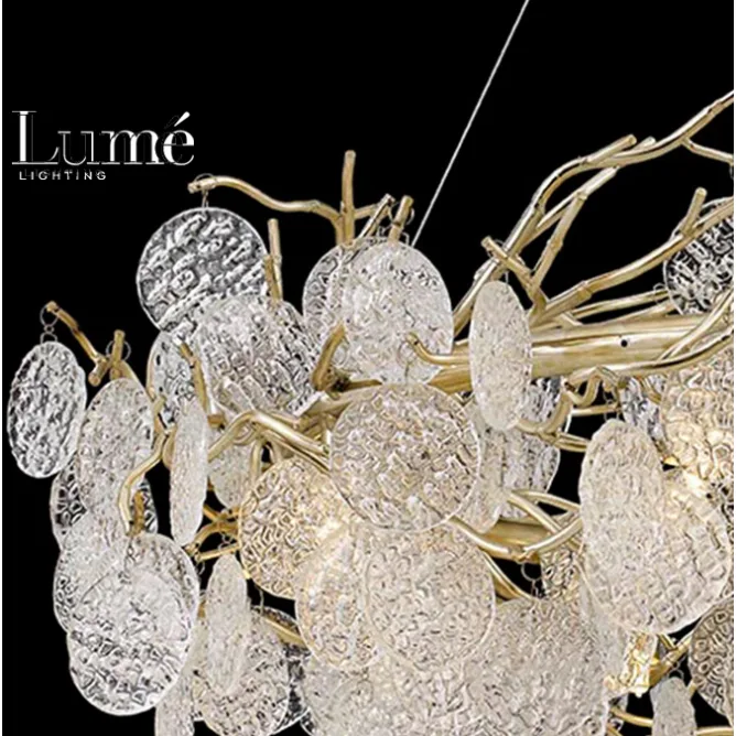 LUNA 167 LUSTER 8*G9 BRONZA — slika 5
