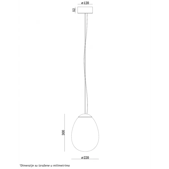 MONARI 37 VISILICA 5W 3000K — slika 3