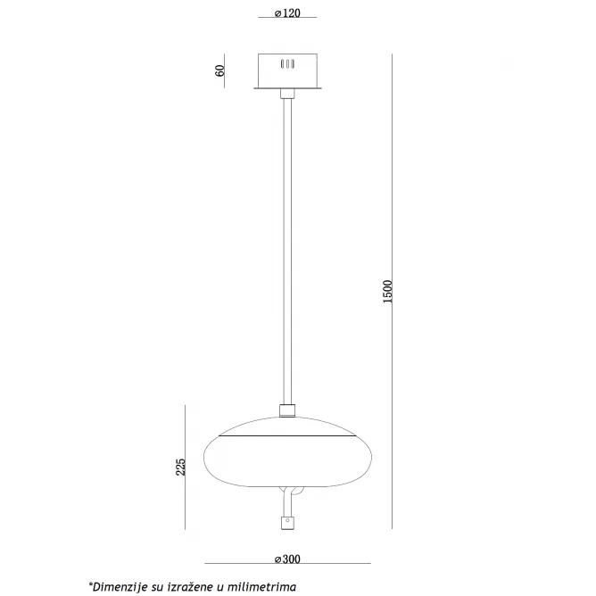 MONARI 30 VISILICA 10W 2800K — slika 3