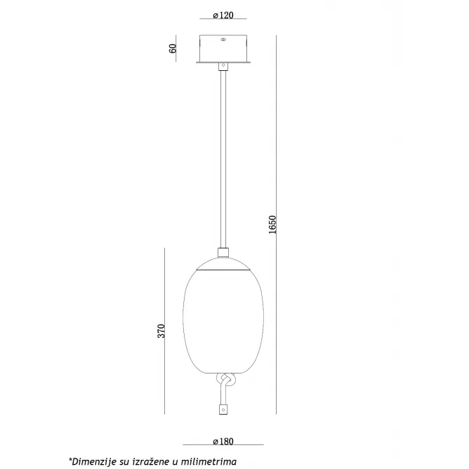 MONARI 28 VISILICA 6W 2800K — slika 3