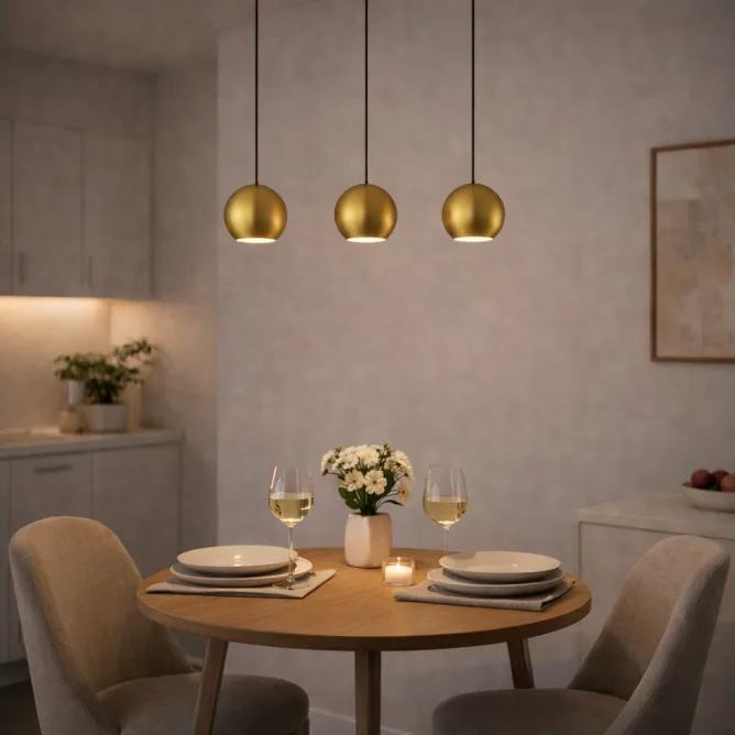 ARIA 23 VISILICA LED 8.5W 3000K MESING — slika 3