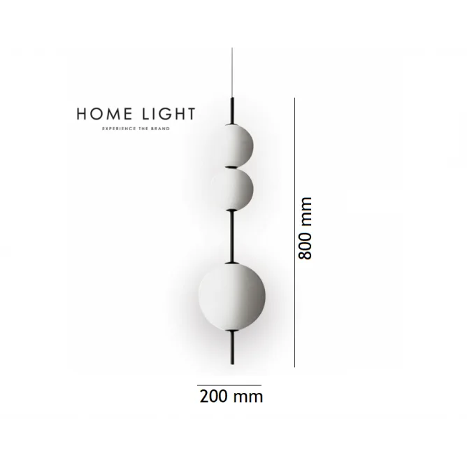 VESTA 514 VISILICA LED 12W 3000K CRNA — slika 3