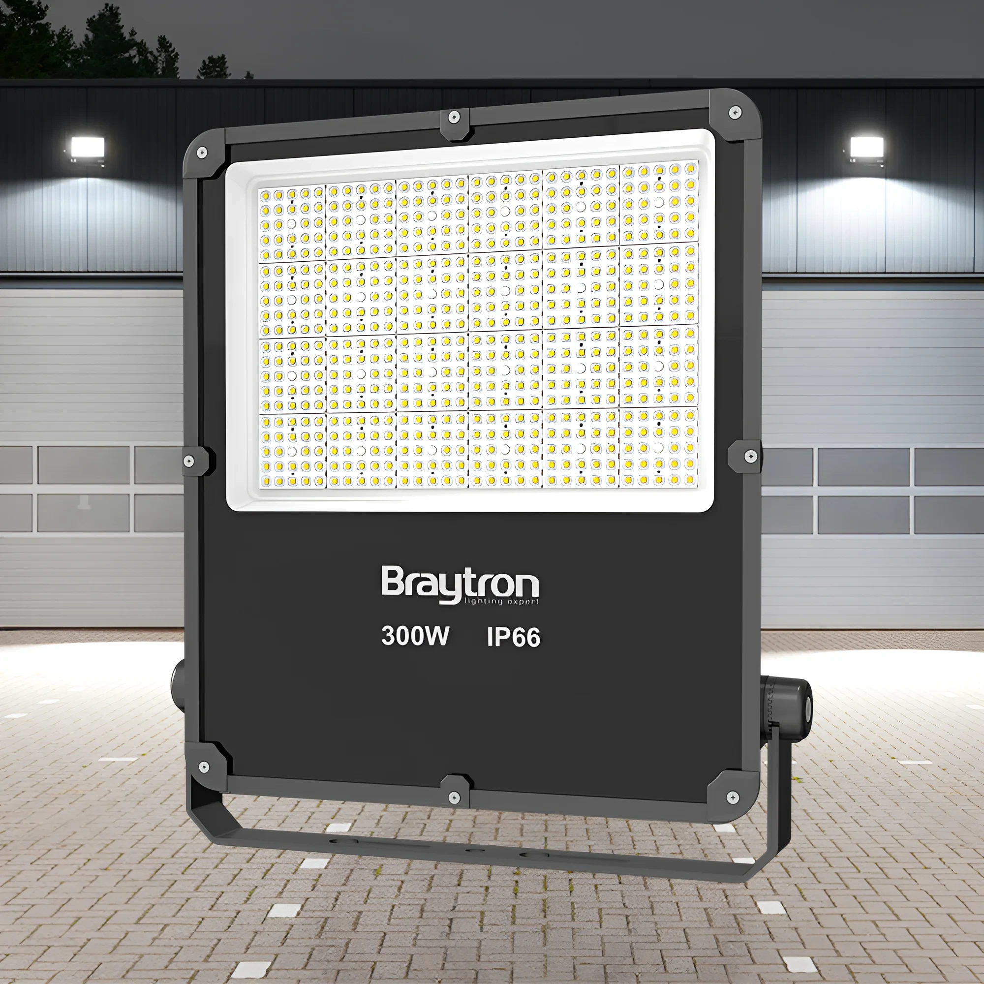 LED REFLEKTOR 300W SIVI 6500K IP66 — slika 2