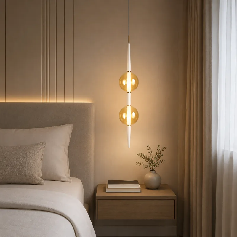 LUNA 153 VISILICA G9 WITHOUT BULB AMBER GLASS 35.0141 — slika 2