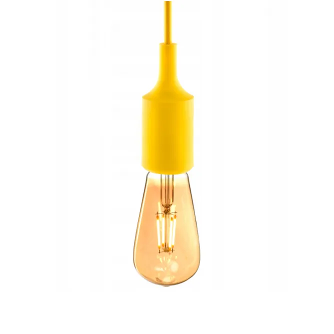 RUSTIK 119 VISILICA 1*E27 ZUTA pvc — slika 3
