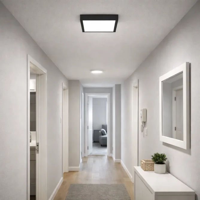 LED PANEL N/Z KNS5-18W 3000/4000/6000K CRNI — slika 2