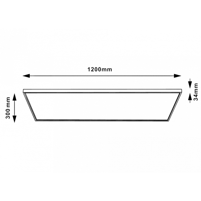 LED PANEL N/Z KNS5-48W 3000/4000/6000K 12030 — slika 3