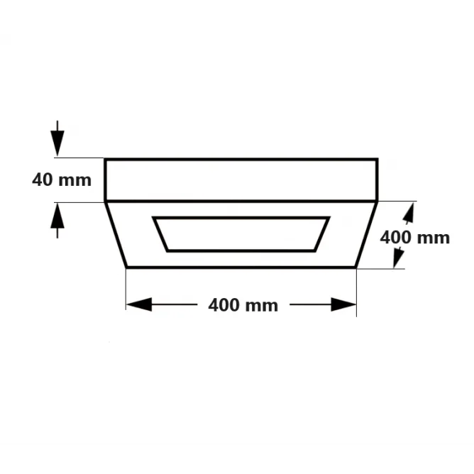 LED PANEL N/Z KNS5-36W 3000/4000/6000K — slika 3