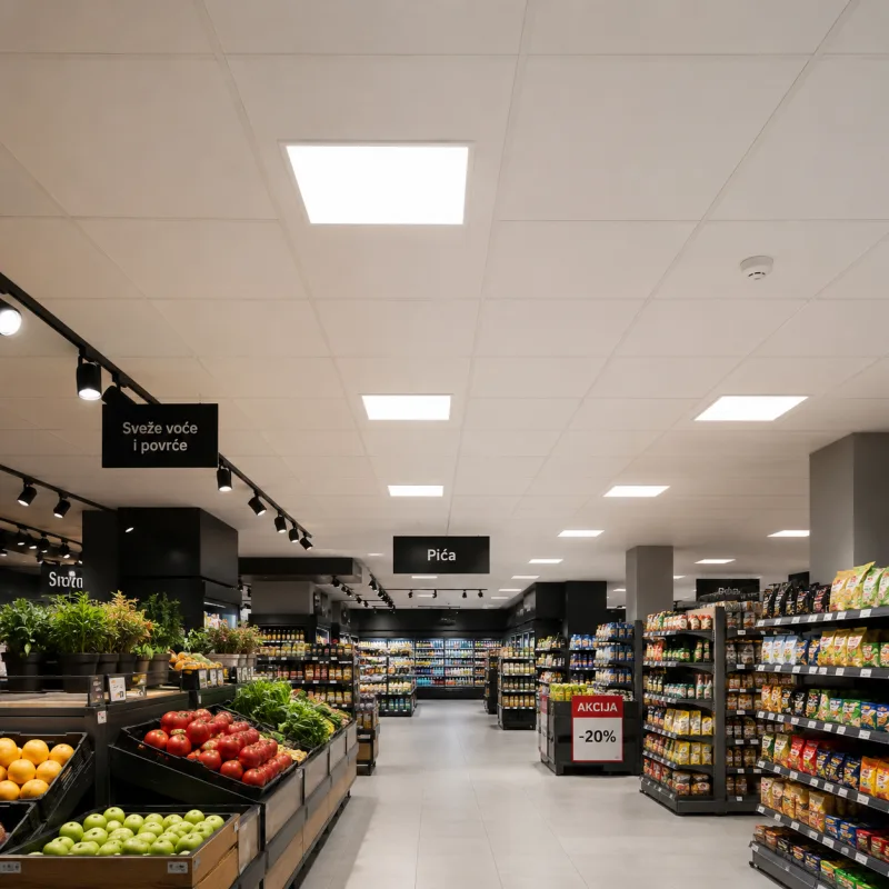 DAWN LED PANEL HN-PL6060 36W 4000K (4320lm) BACKLIGHT — slika 2