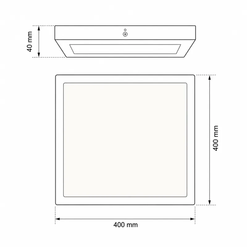 LED PANEL N/Z KNS5-36W 4000K — slika 3
