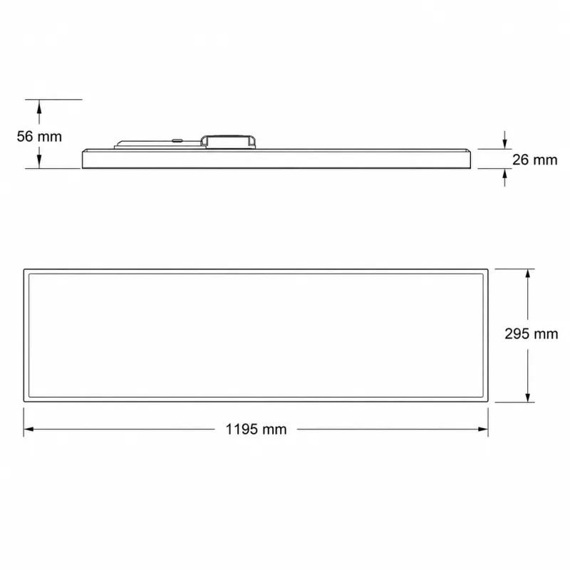 DAWN LED PANEL HN-PL12030 40W 6000K (4000lm) BACKLIGHT — slika 3