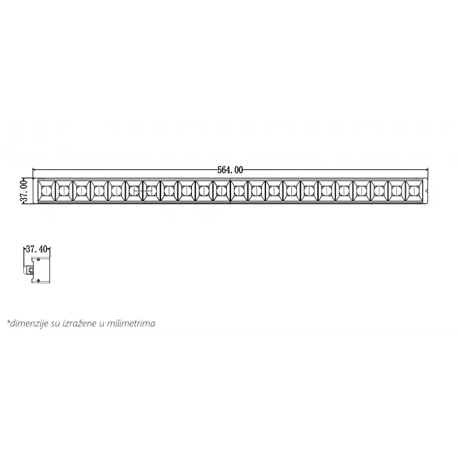 MODUL ZA LED PANEL T11-06A811 21W 4000K — slika 2