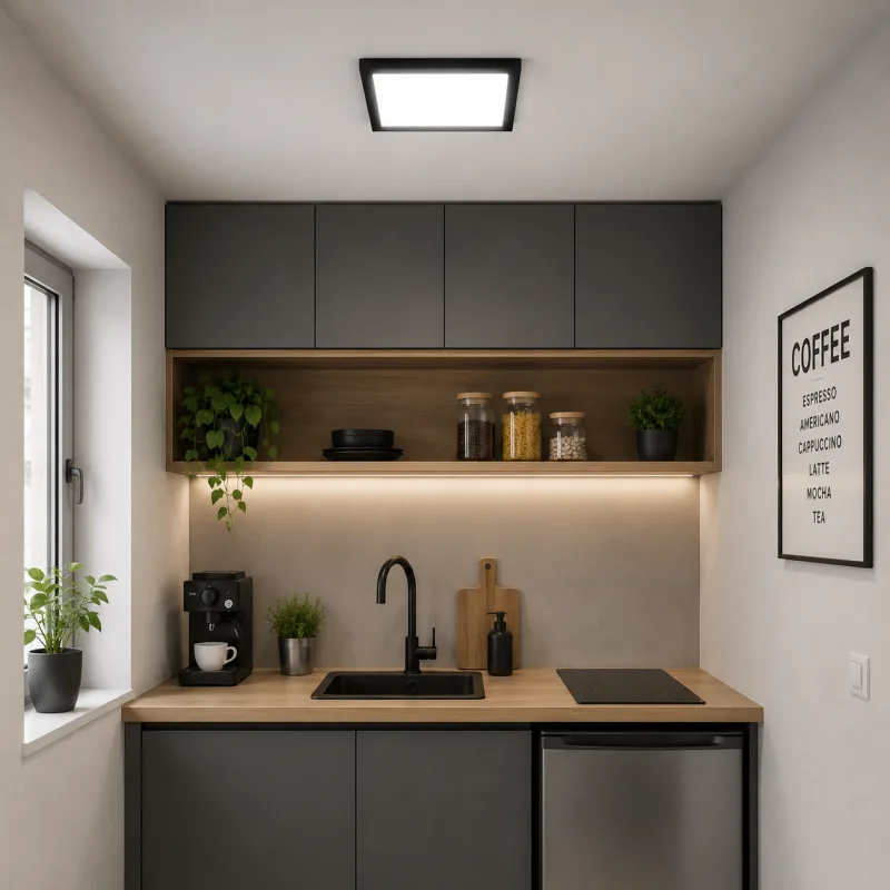 LED PANEL N/Z KNS5-24W 4000K CRNI — slika 2