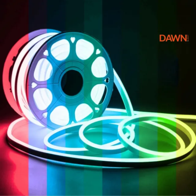 LED NEON FLEX 12V 10W/M RGB IP65 (KL-3535-96-RGB)