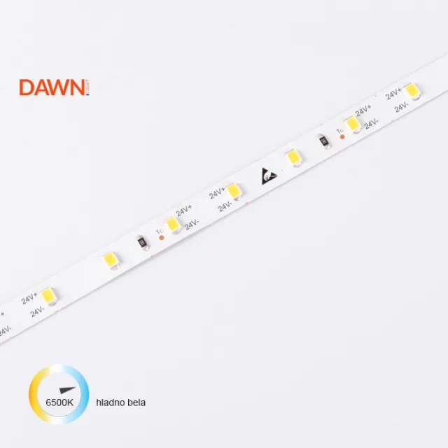DAWN LED TRAKA 24V 4.8W/m 6500K  IP20 (HL 2835-60-W, 5m, 8mm)