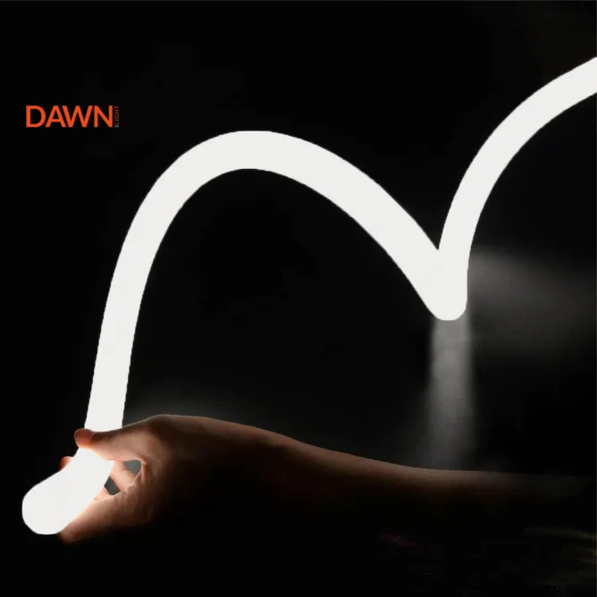 LED NEON FLEX CREVO 220V 7W/m 3000K IP65 (KL-2835-120-3000K, ø14mm) — slika 2