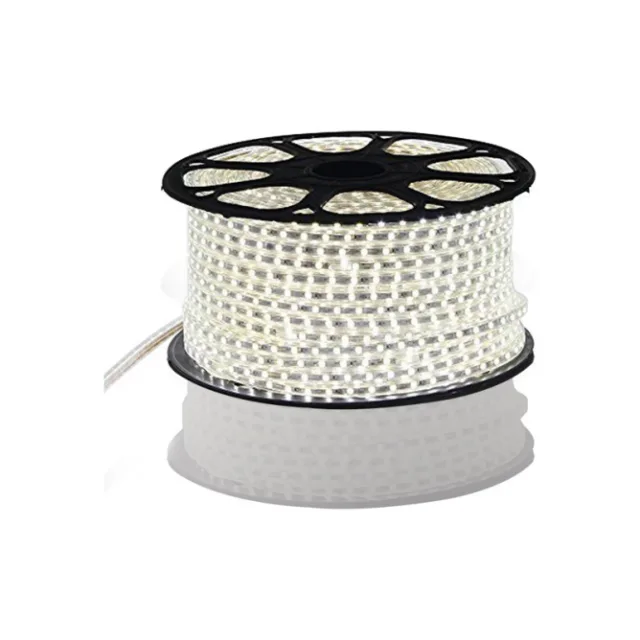 LED TRAKA 220V 7.5W/M 6000K IP65 (KL-5050-60-220V-H, 100m, 14mm)