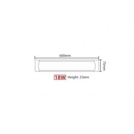 LED SVETILJKA DW-LED-TBSF 18W 6500K — slika 5