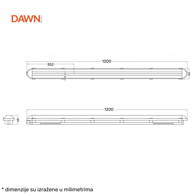 VODODIHT LED WT-112B 20/26/33/40W CCT IP65 IK08 — slika 4