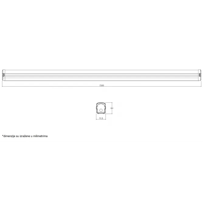 VODODIHT LED 158A PRO 50W 4000K 6500lm 110° — slika 5
