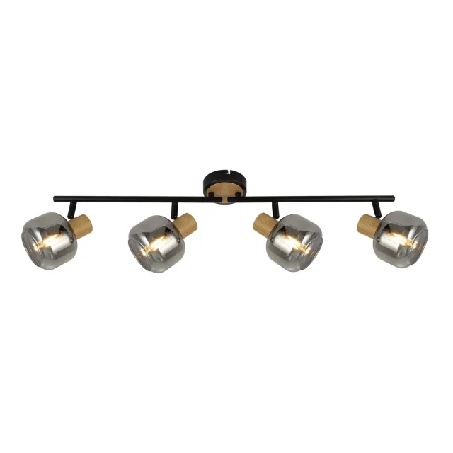 Spot lampa FE408-4 BK+WD