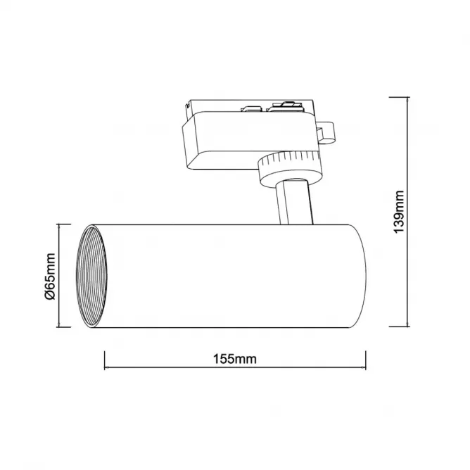 LED REFLEKTOR ŠINSKI LDG5130T-18 18W 3CCT BELI MONOFAZNI — slika 2
