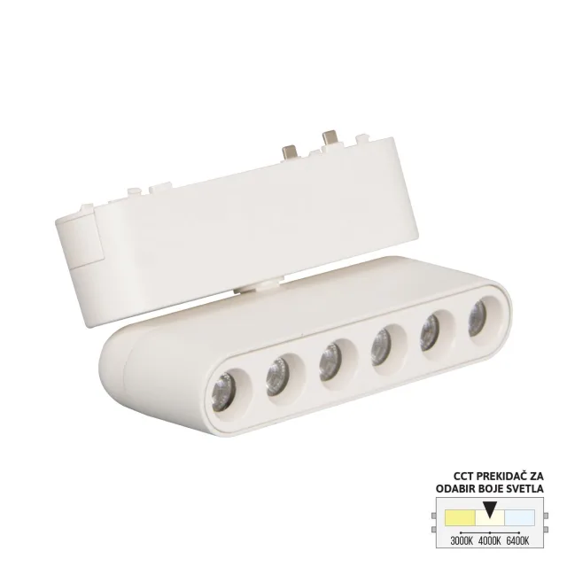 LED magnetna svetiljka CCT ULTRA SLIM FMS2101-6 WH