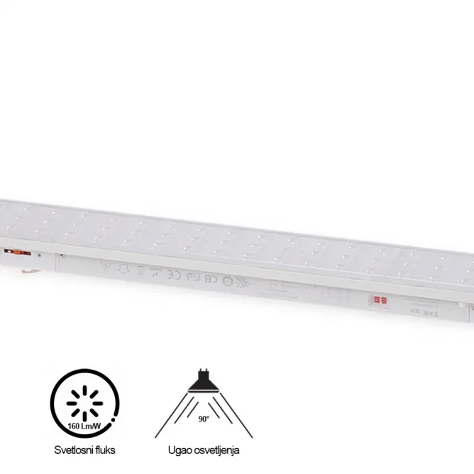 ŠINSKA SVETILJKA JM-4072 12-27W 4000K 90° 600mm BELA — slika 3