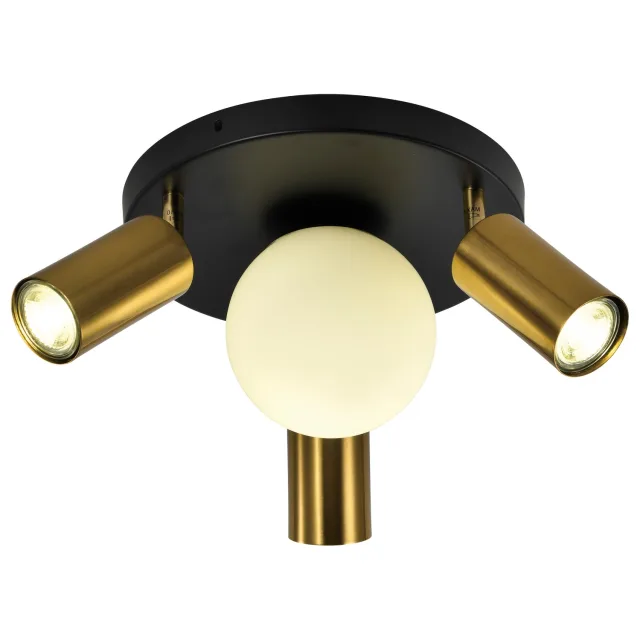 Spot lampa FG155-4 BK+SG