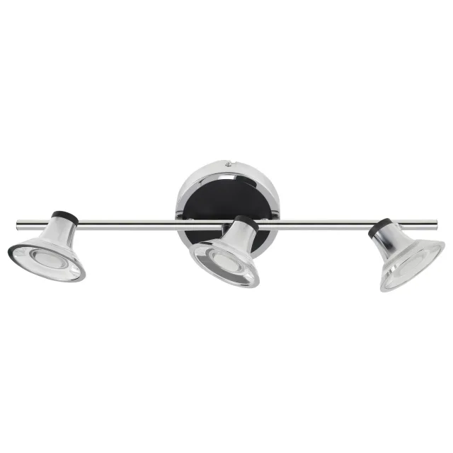 LED spot lampa LS101-3 CH+BK