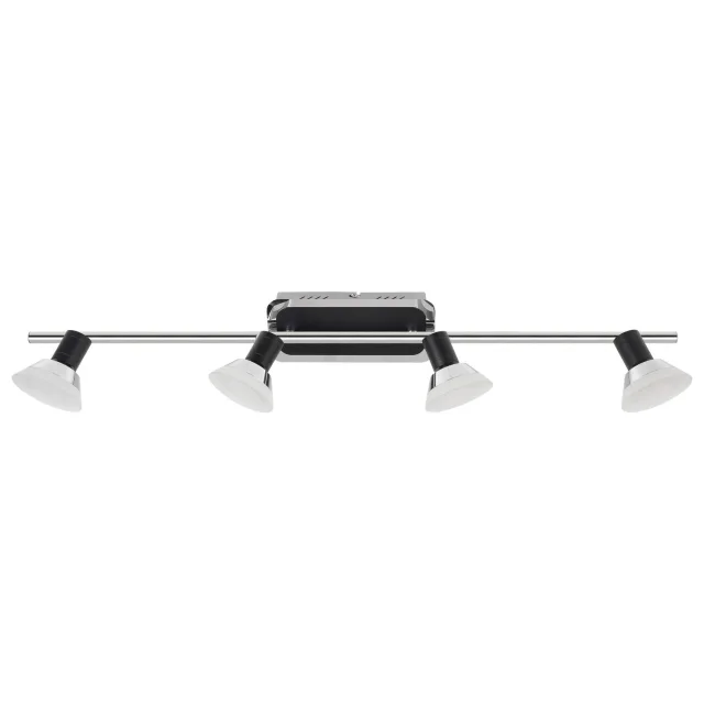 LED spot lampa LS100-4 CH+BK
