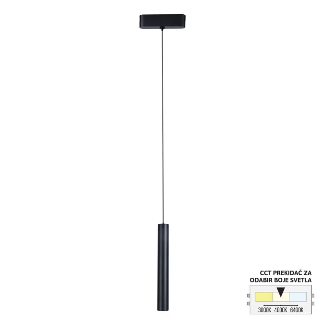 LED magnetna visilica CCT ULTRA SLIM FMS4001-5 BK